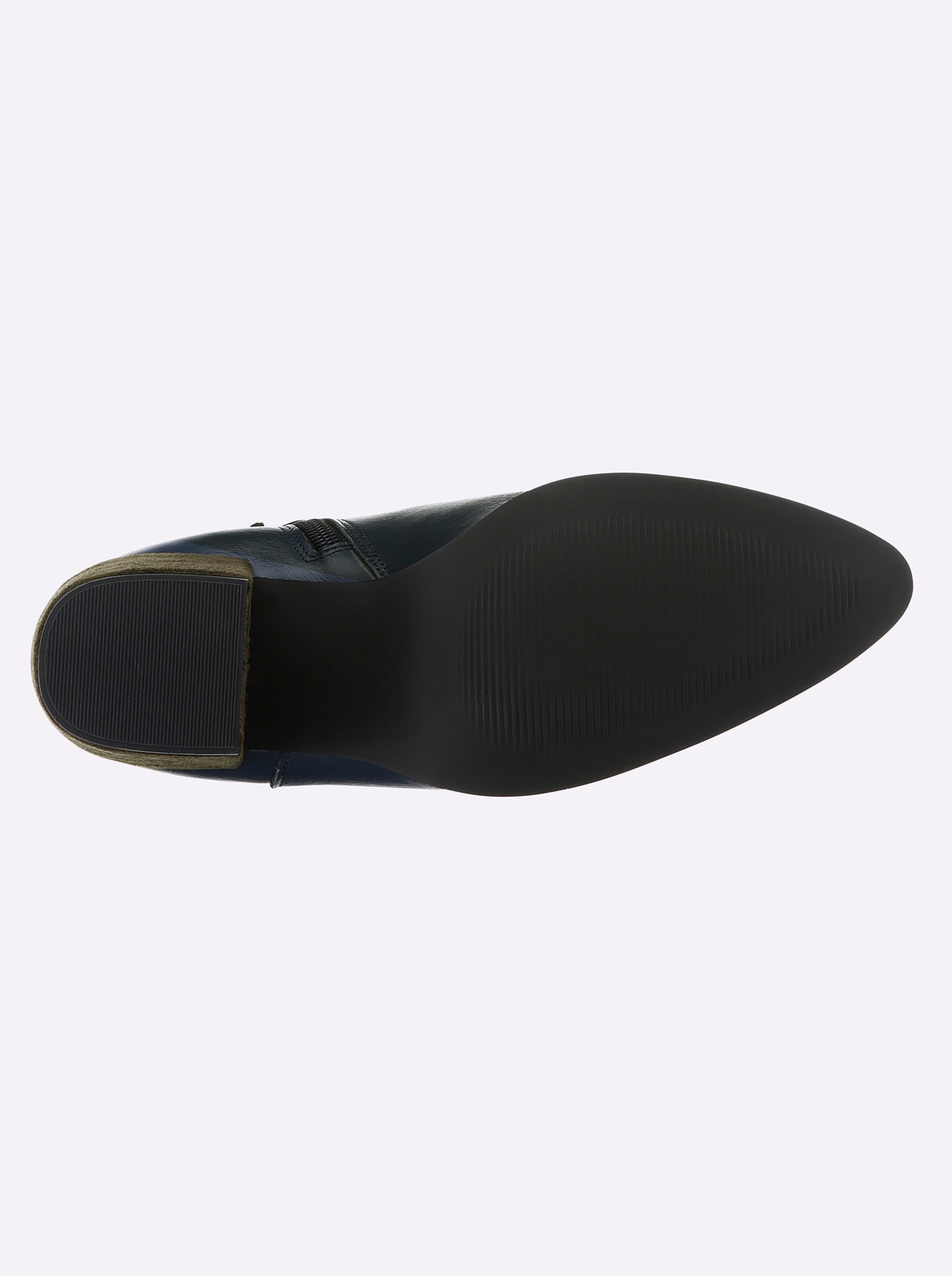 heine Stiefelette in marine-grün