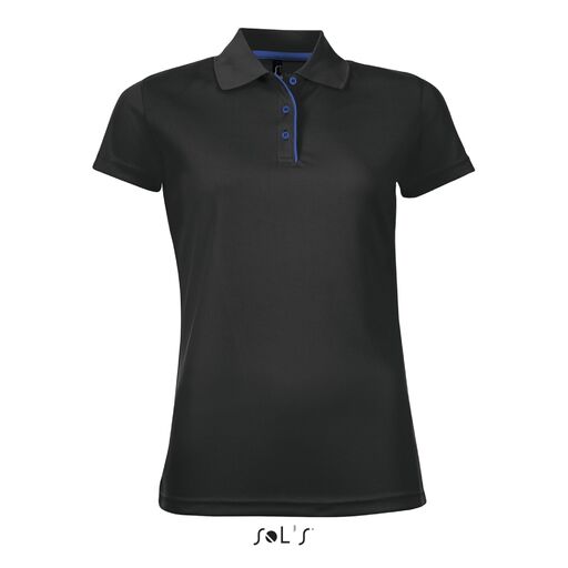 Camisa polo feminina, modelo Performer Women Tennis