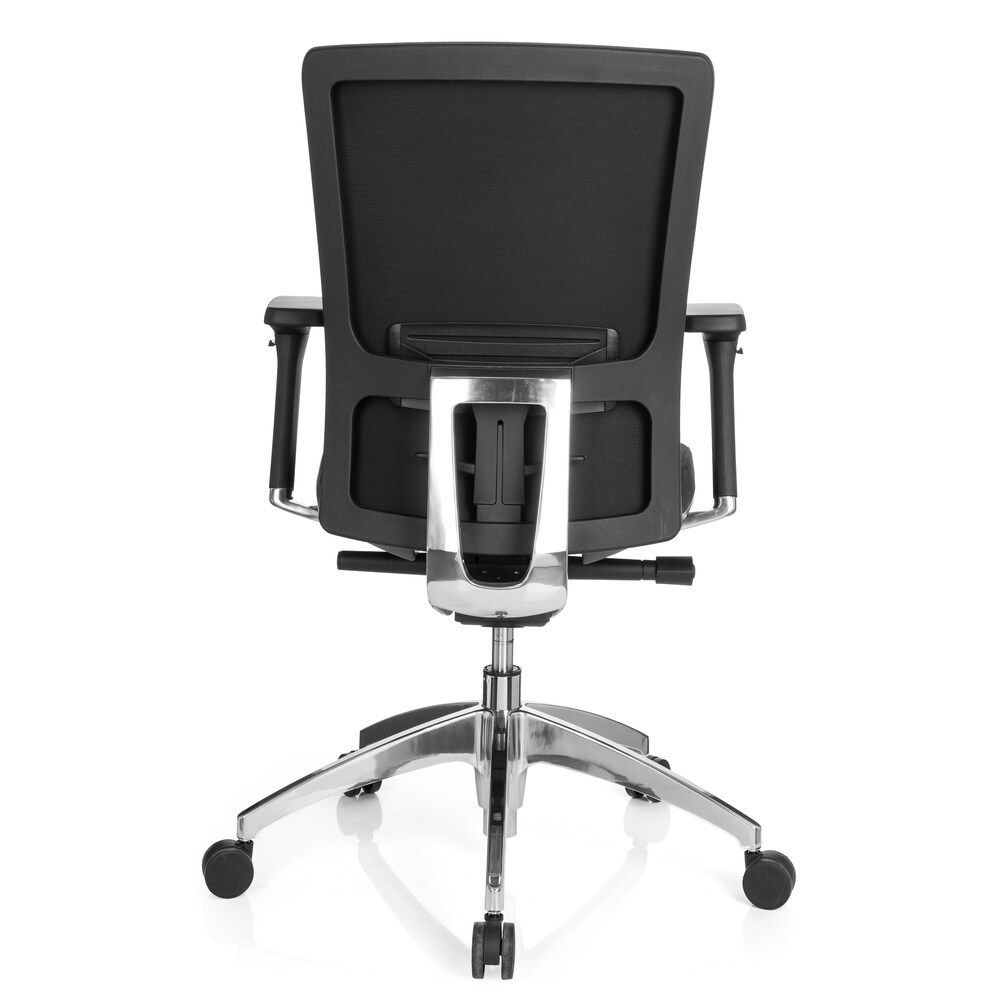 Profi Bürostuhl ASTRA BASE Stoff mit Armlehnen (höhenverstellbar) hjh OFFICE