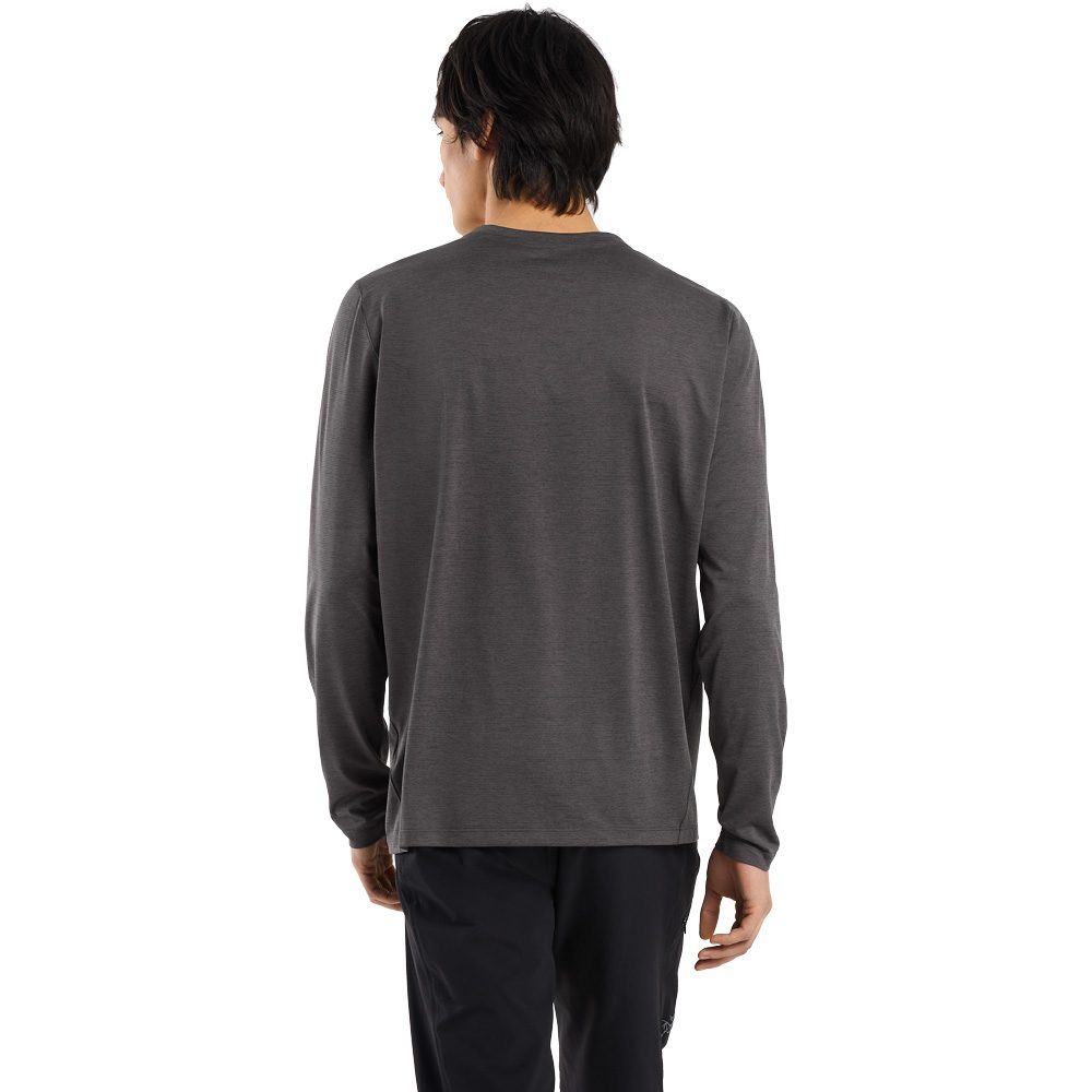 Arc'teryx Cormac Crew Longsleeve Herren black heather