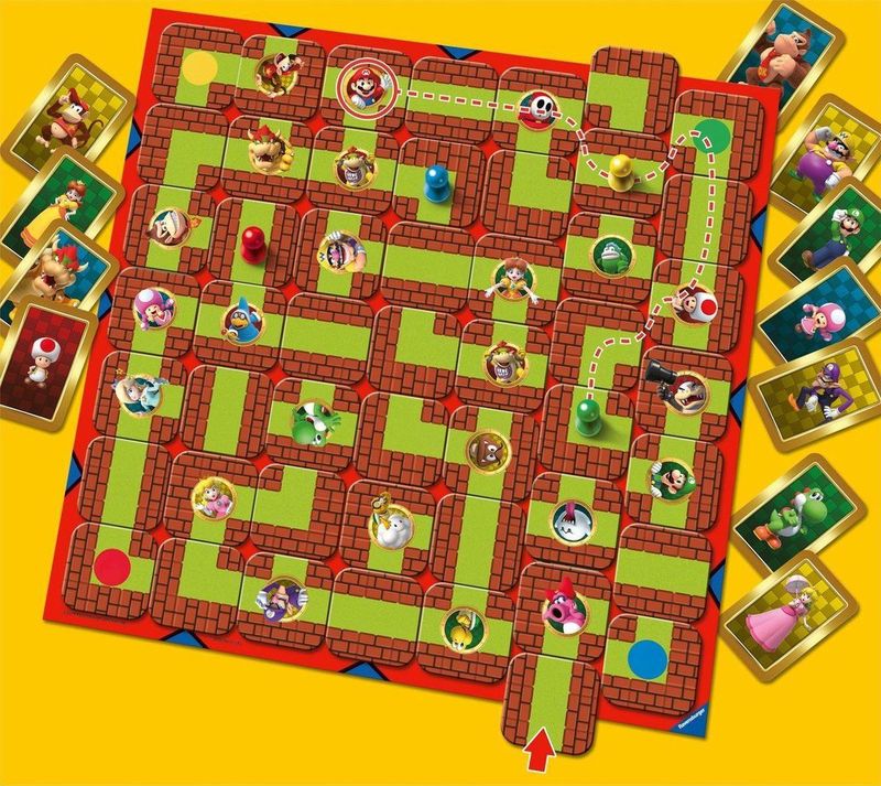 Ravensburger - Super Mario Labyrinth - Bordspel - 37 x 27 cm