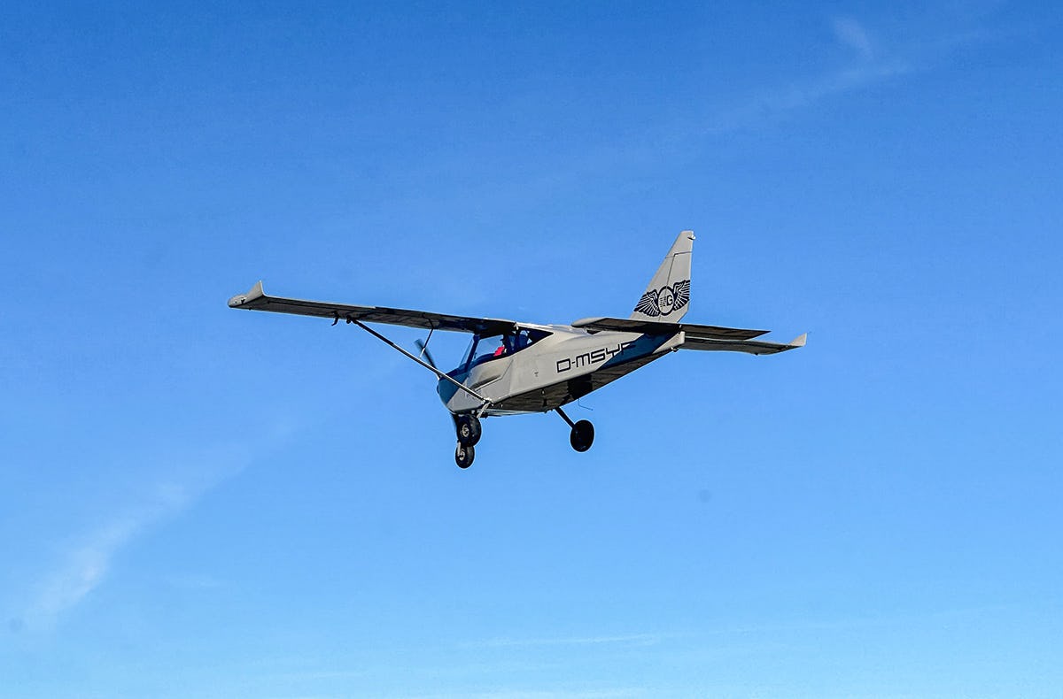 Ultraleichtflugzeug Rundflug Taucha