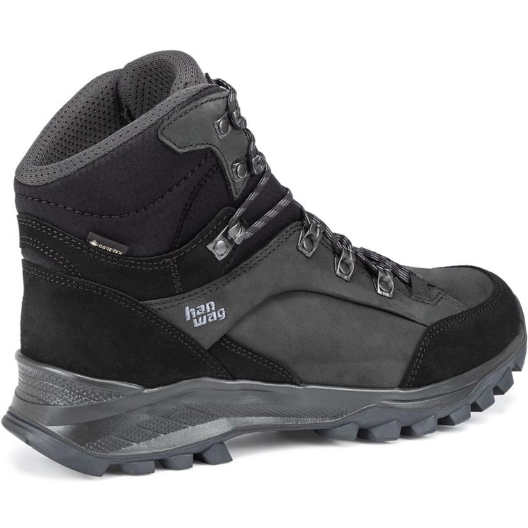 Hanwag Banks GTX Shoes Men Black/Asphalt
