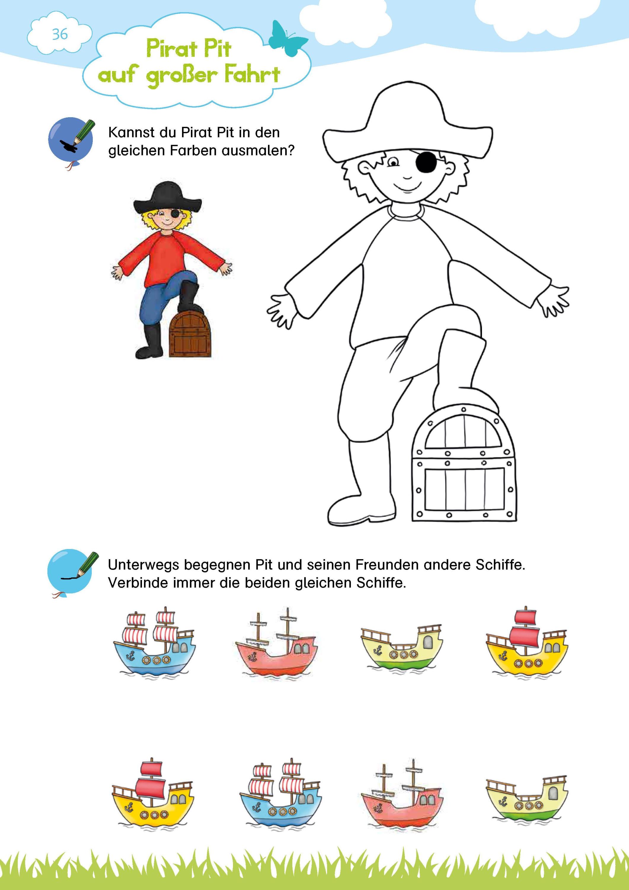 Mein großes buntes Kindergarten-Buch