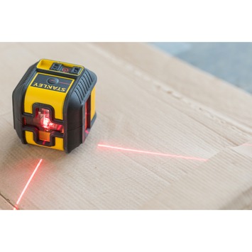 Stanley kruislijnlaser Cross90 rood 12 meter