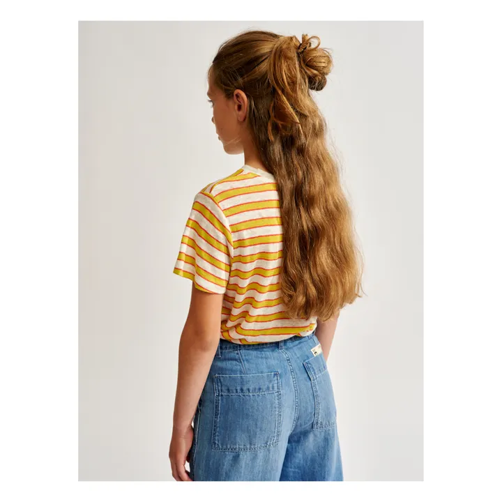 Bellerose T-shirt Mio Lin | Vert anis
