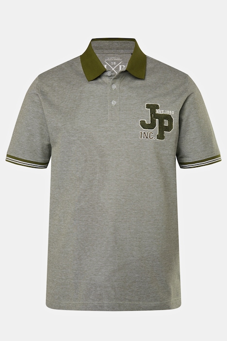 Poloshirt, Halbarm, Piqué, Badge, bis 8 XL
