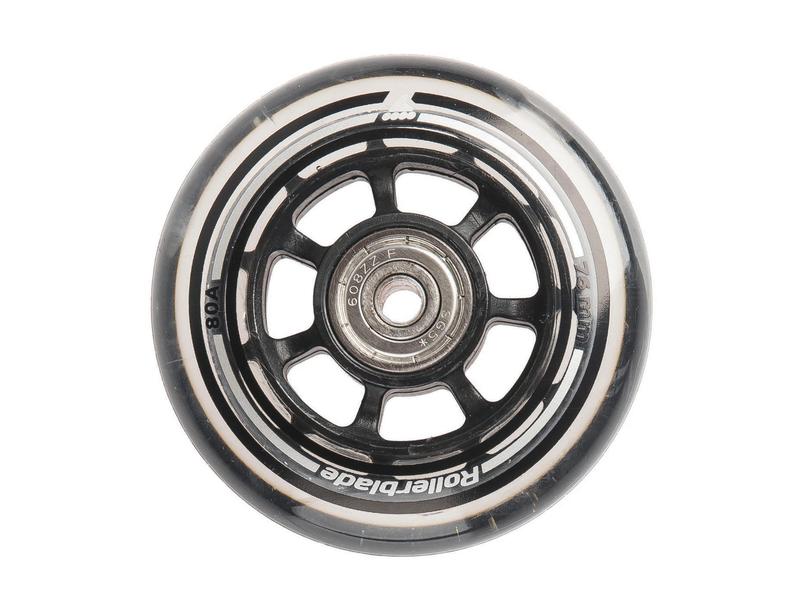 ROLLERBLADE Ersatzräder-Set Wheelkit 76 mm/80A   SG5 Räder-Set inklusive Kugellager und Abstandhalter