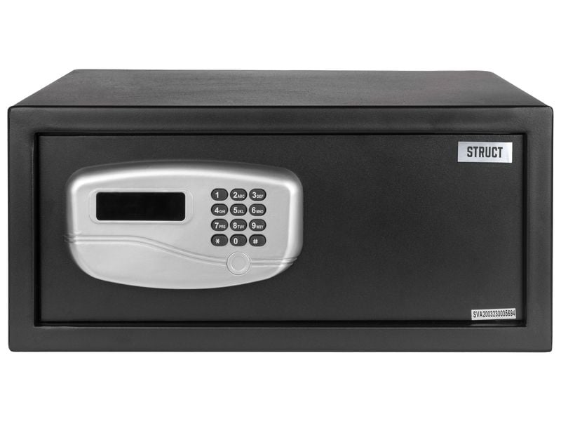 STRUCT Laptopsafe Tresor für Laptop, Akten und Wertsachen