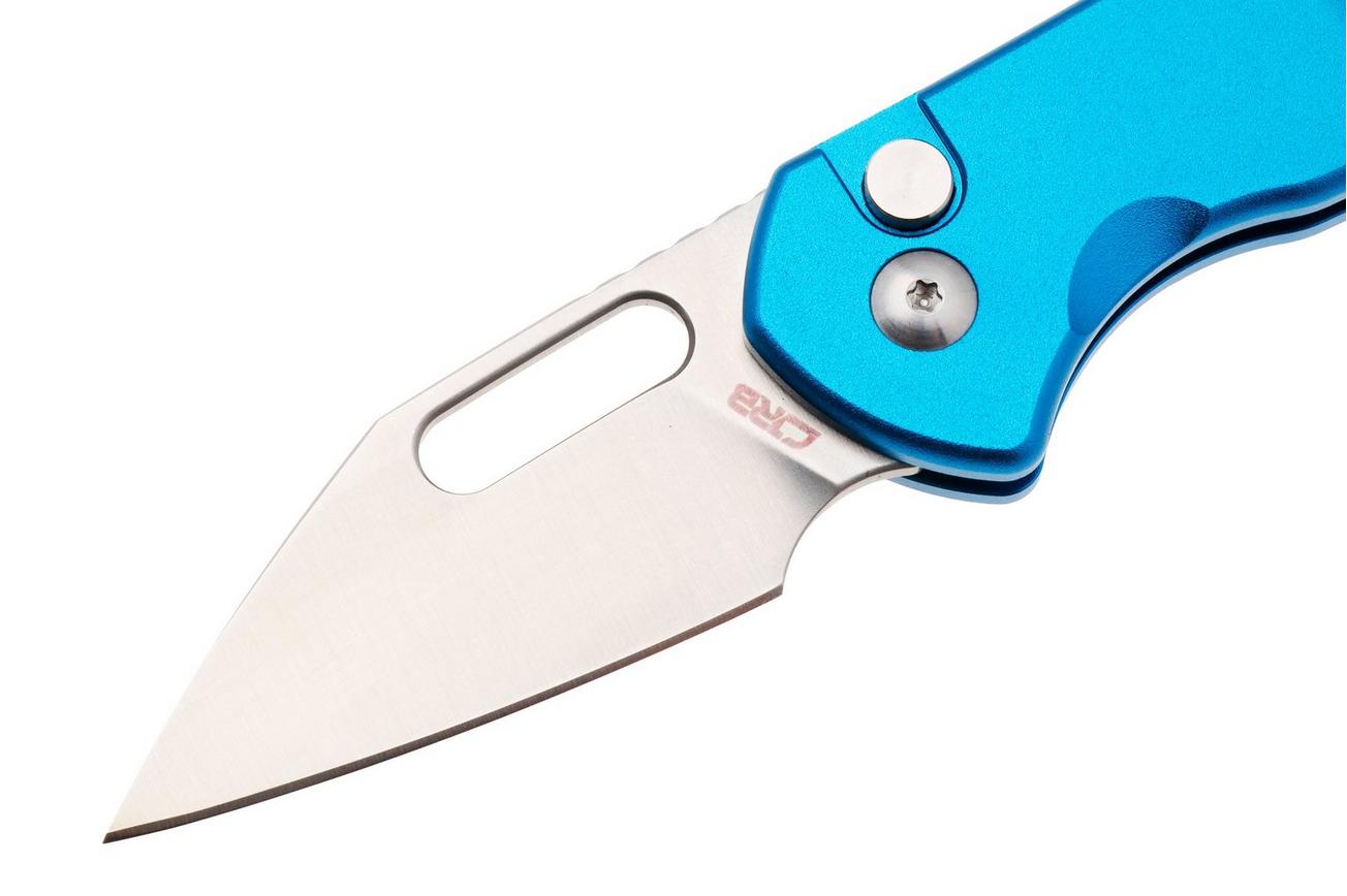 CJRB Mini Pyrite J1933-BU, Satin AR-RPM9, Blue Aluminium, zakmes