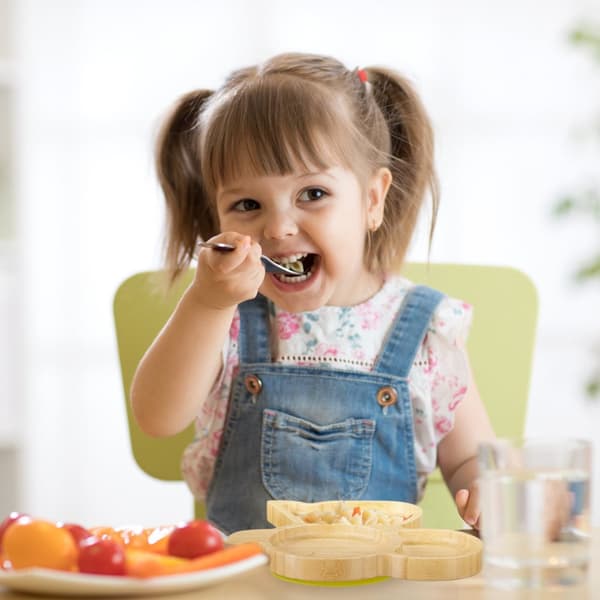 Babytallerken med sugekopp 