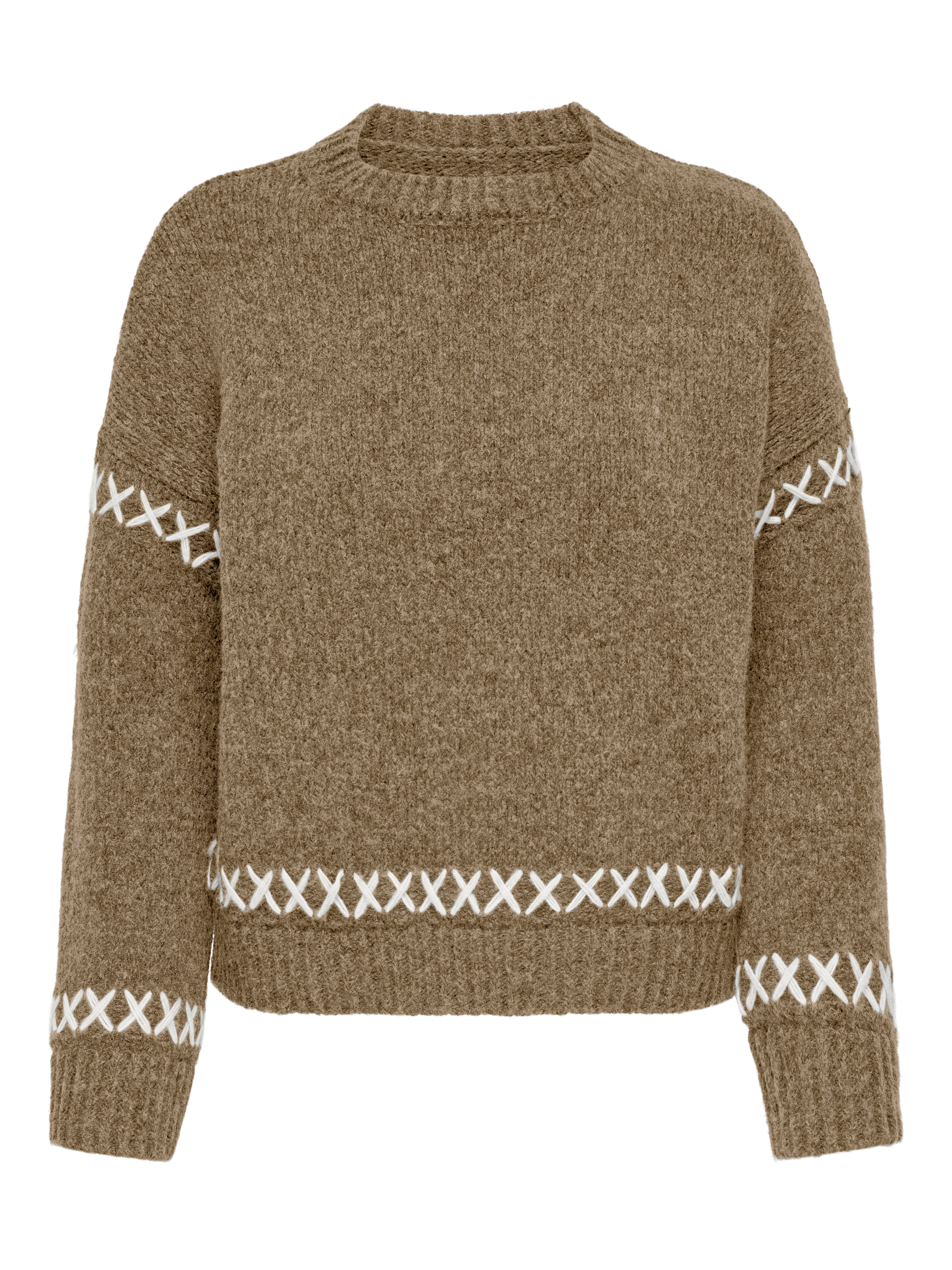 ONLAMANDA Strickpullover Malt Ball