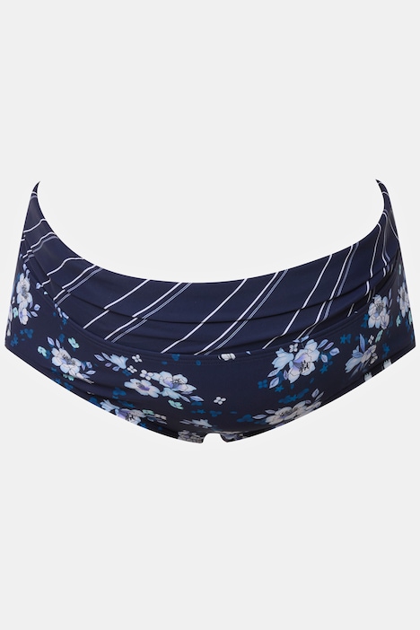 Bellieva-Tankini, Umstandsmode, Blüten/Ringel, Raffung, verstellbare Träger