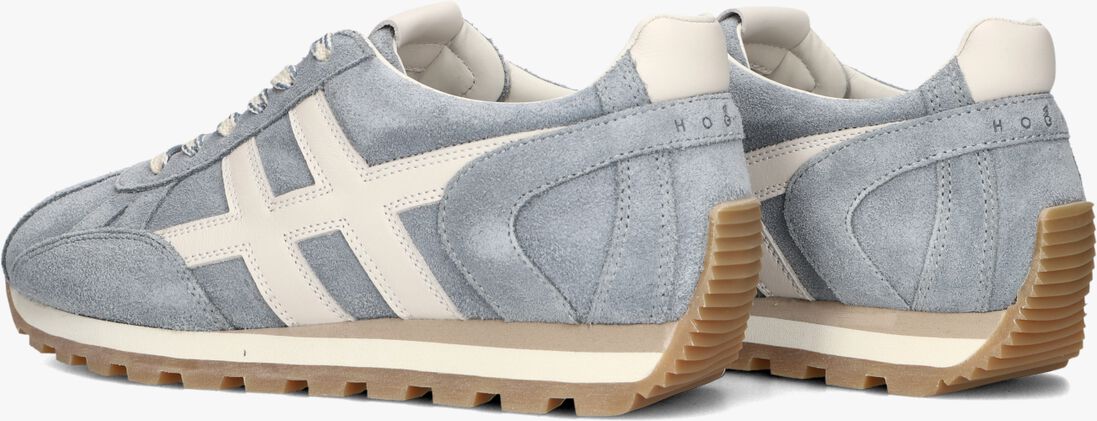 blauwe hogan lage sneakers h701 allacciato h