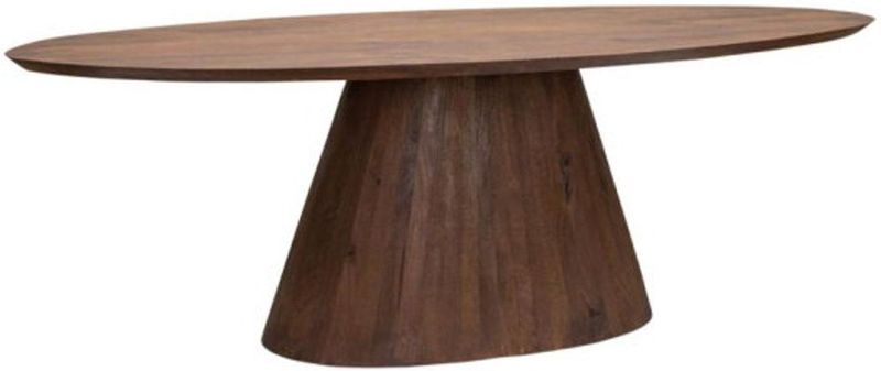 Premana - Eettafel - Bruin - Mangohout - Ovaal 240x120 cm
