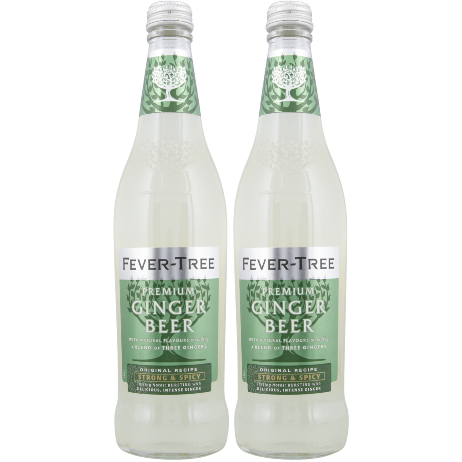 Fever Tree Ginger Beer alkoholfrei 2x 50cl -2x 50cl
