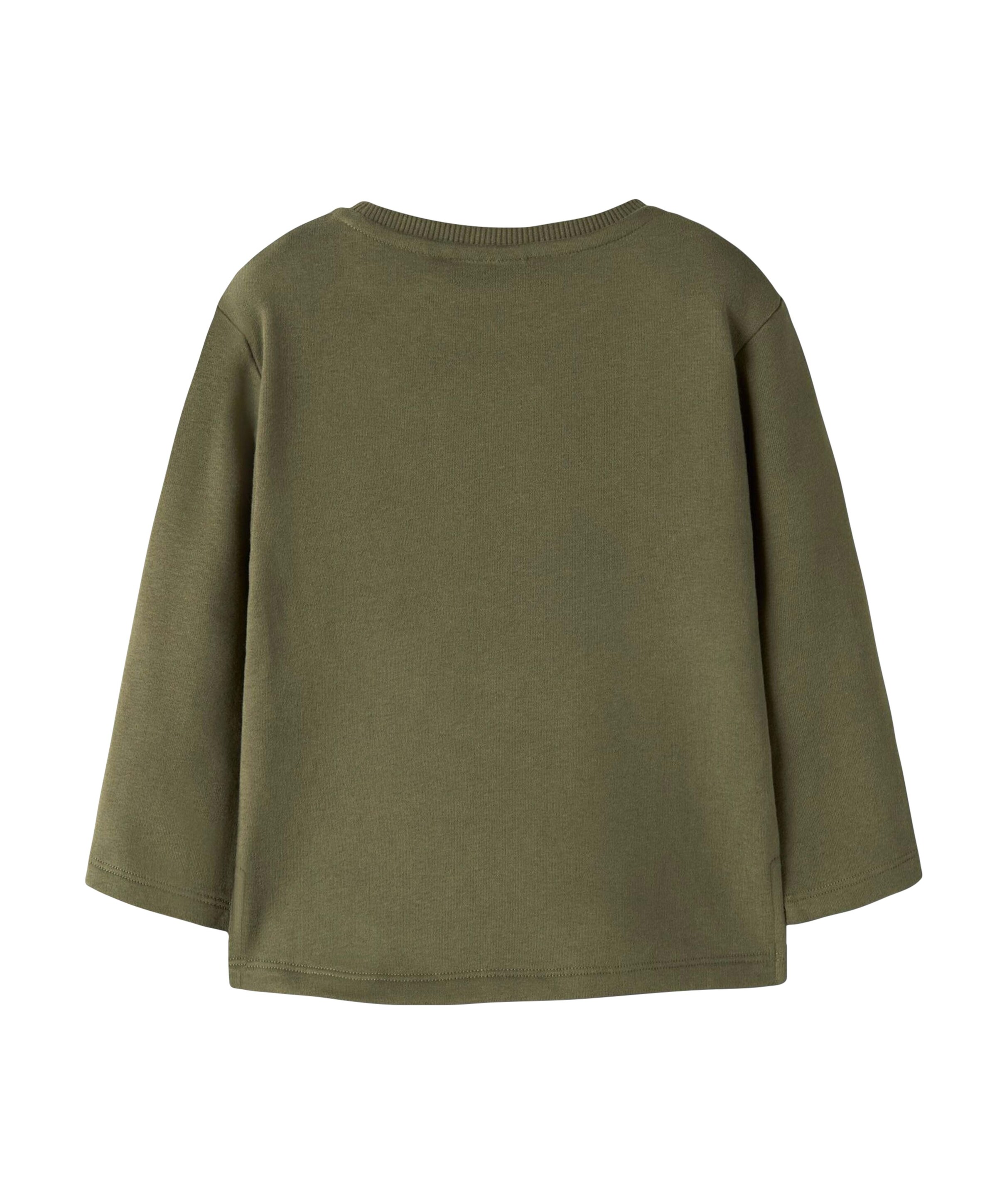 Lil' Atelier Jongens sweater groen