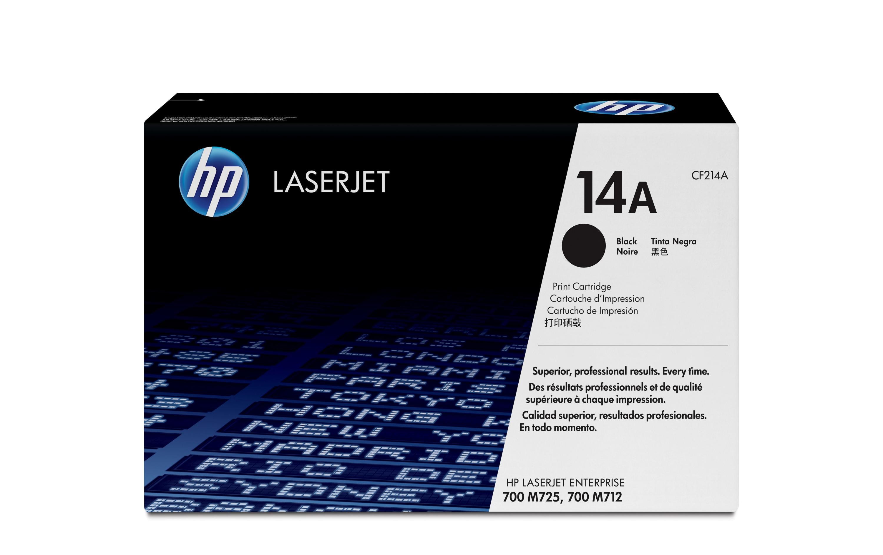Toner Nr. 14A (CF214A) Black<br>Tonerkartusche