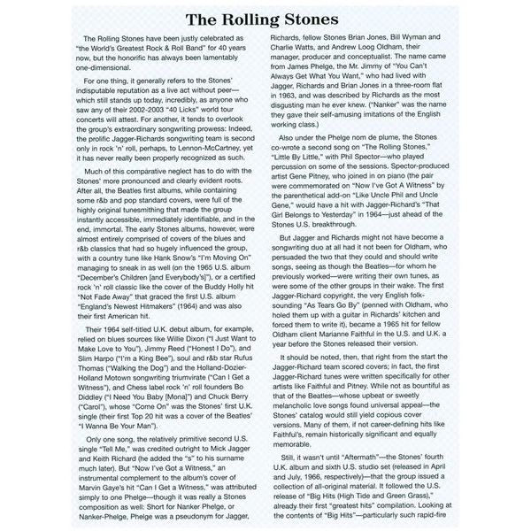 Alfred Music Publishing Rolling Stones Fake Book