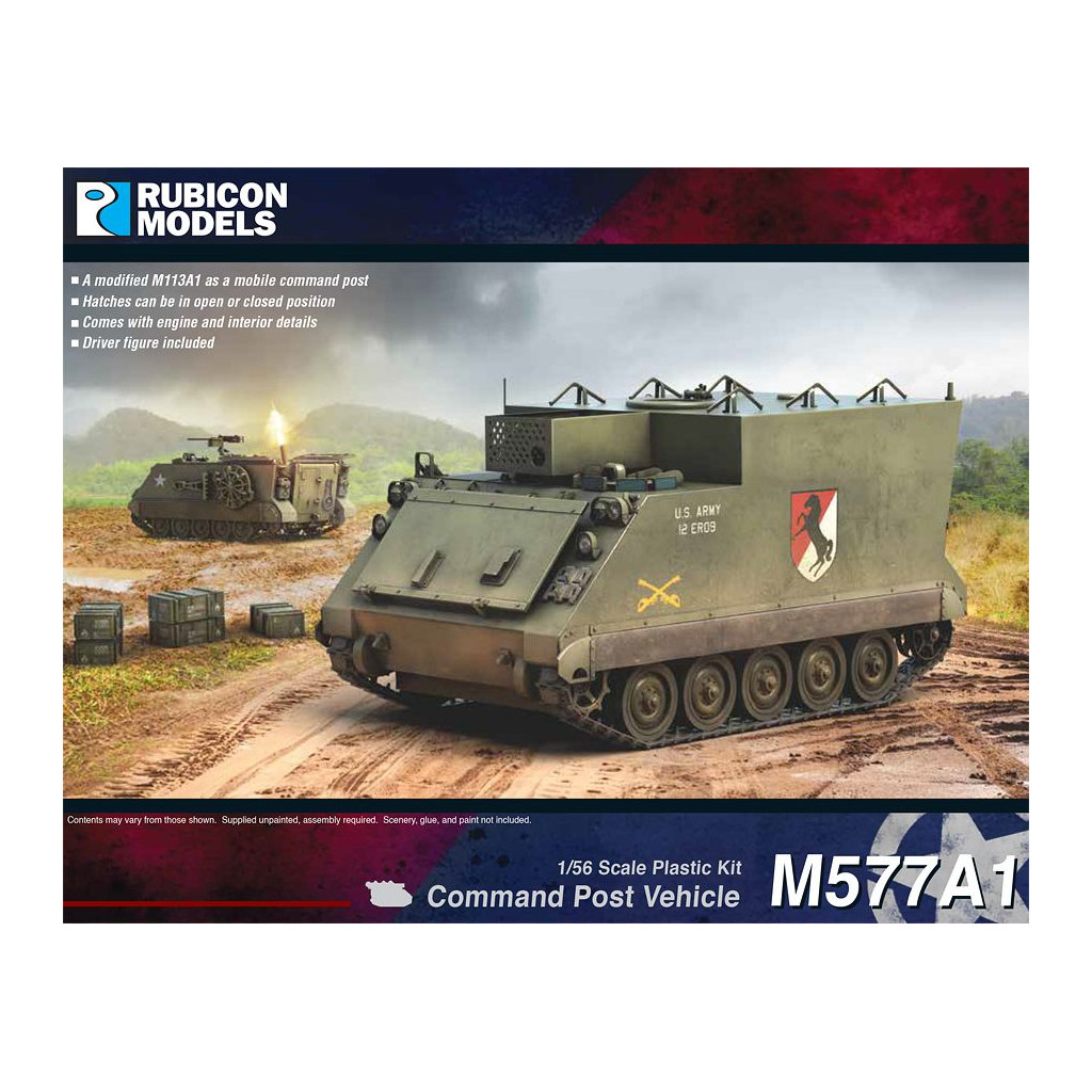 M577A1 APC Command Post Vehicle