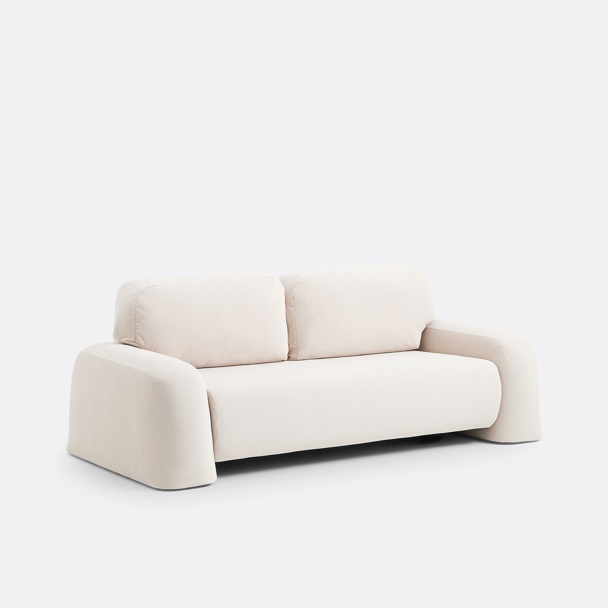 LA REDOUTE INTERIEURS<br>Sofá de 3 lugares, em veludo, Padang