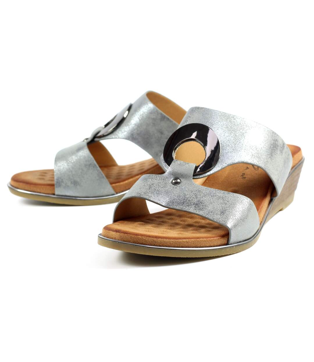 Lunar - Sandales MANBY - Femme (Étain) - UTGS508