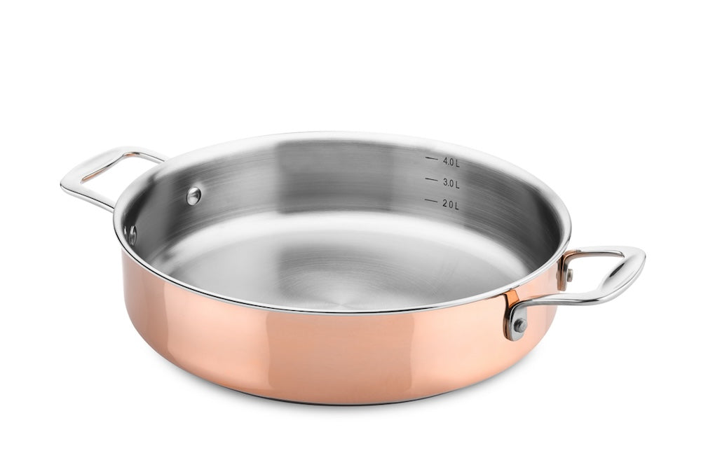 DUCQ Koperen Pannenset - 6 Delig