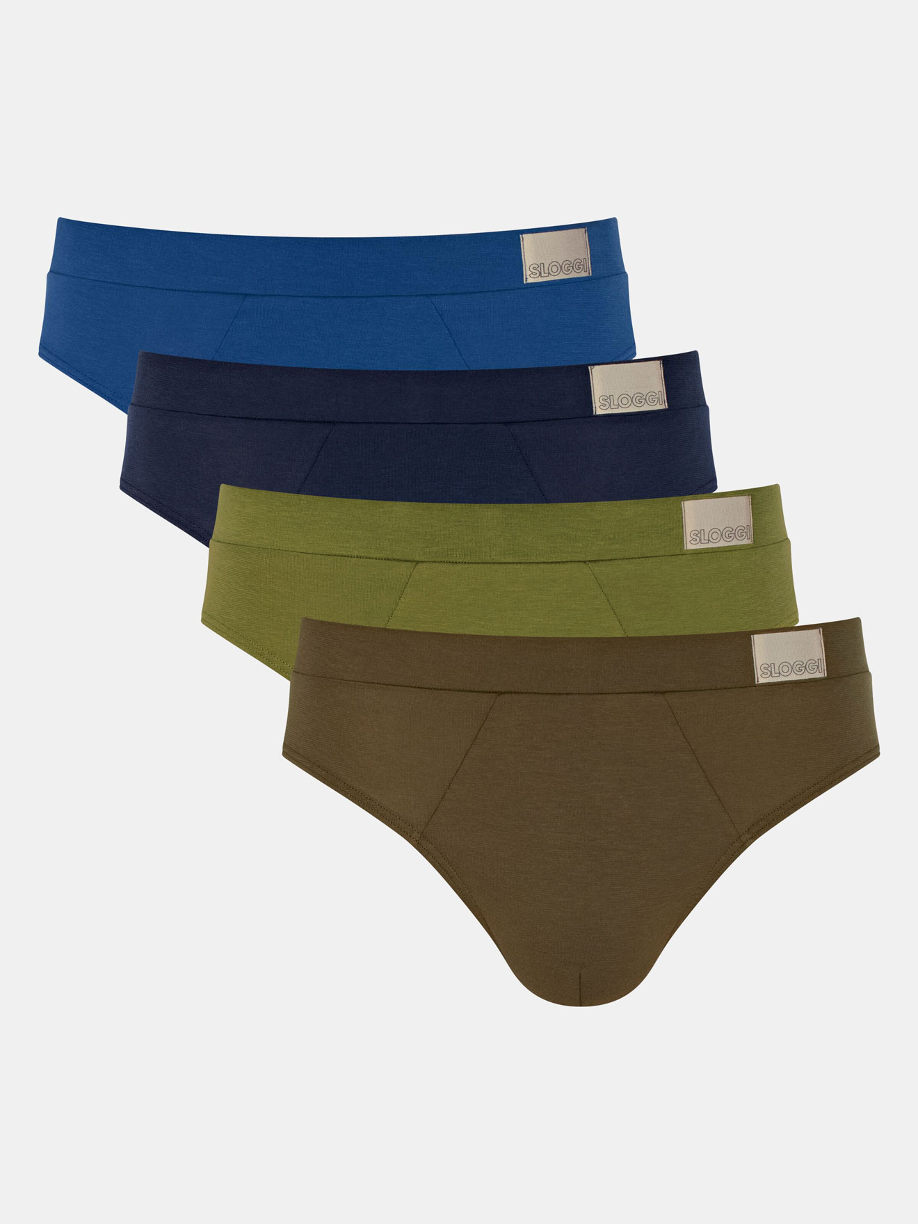 Lot de 4 slips GO Natural Brief