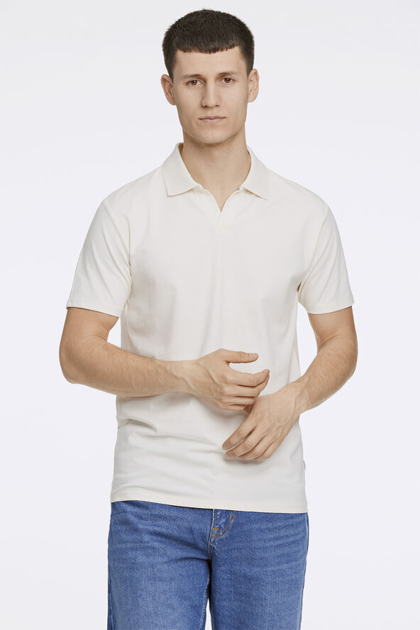 Lindbergh Stretch polo shirt S/S Hvid