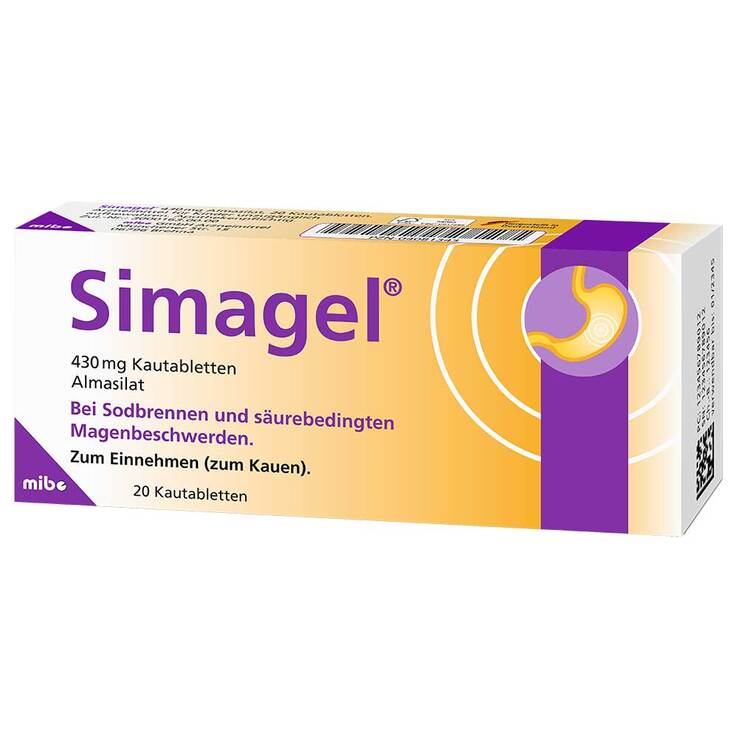 Simagel Kautabletten, 20 St