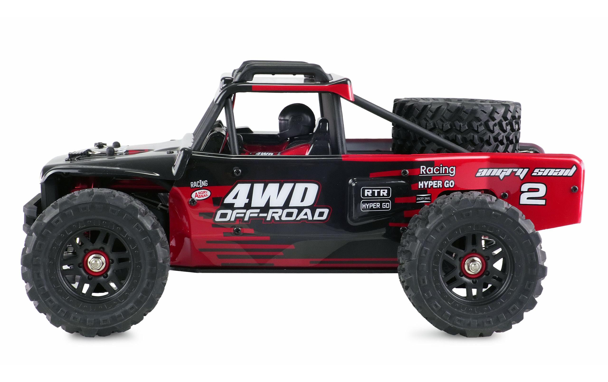 Desert Buggy Hyper Go Brushless 4WD, RTR, 1:14<br>Brushless Off-Road Modell mit umfangreichem Zubehör-Set