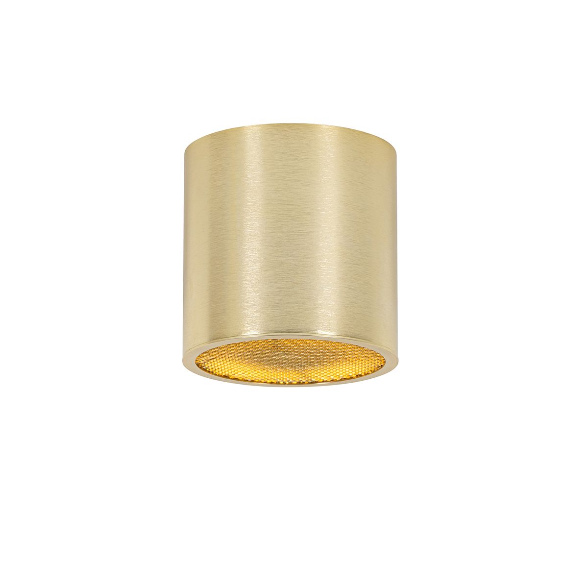 Design opbouwspot goud GU10 111mm - Impact Honey