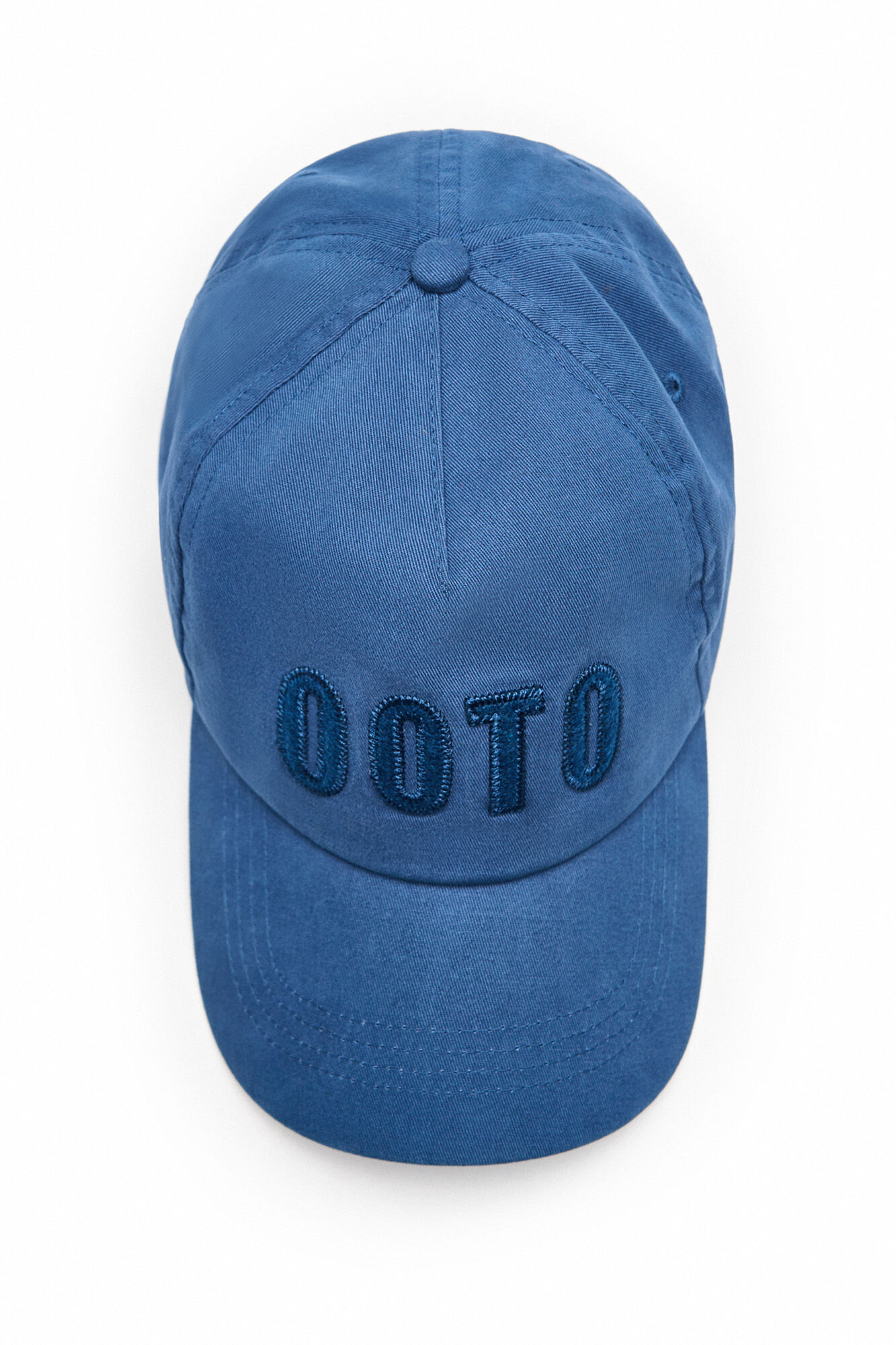 Boné de algodão com o logotipo da OOTO - Azul