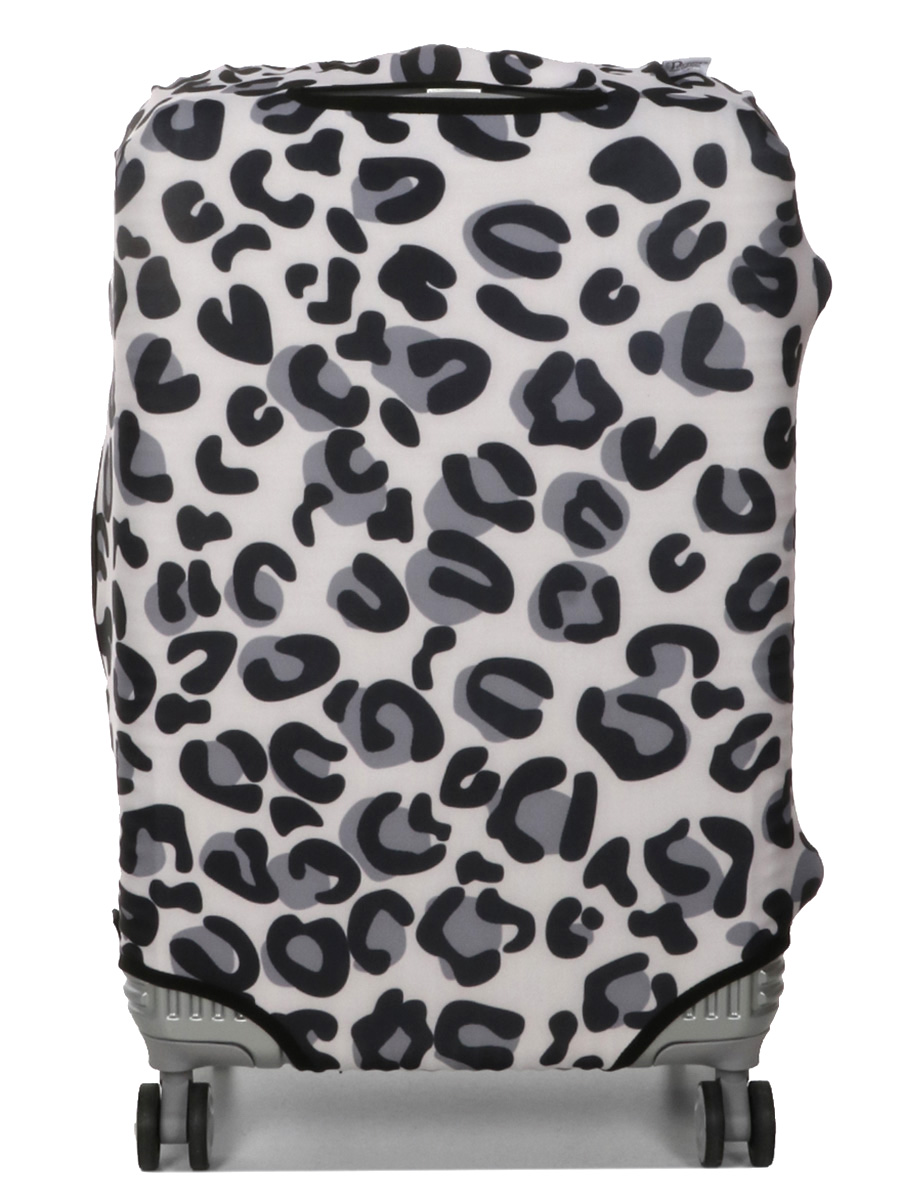 Housse de valise Periea Silver Leopard M