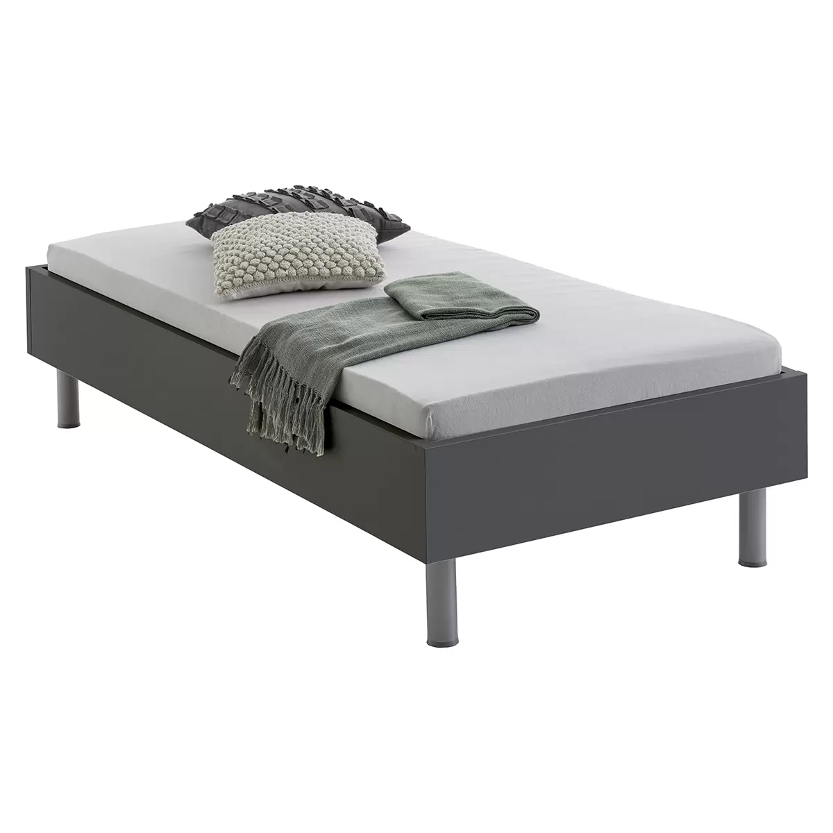 Bett Easy Beds Comfort 90x200 Graphit