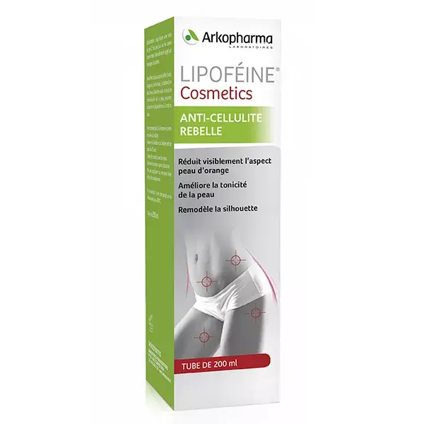 Gel anticelulite Lipoféine Rebel da Arkopharma, 200ml