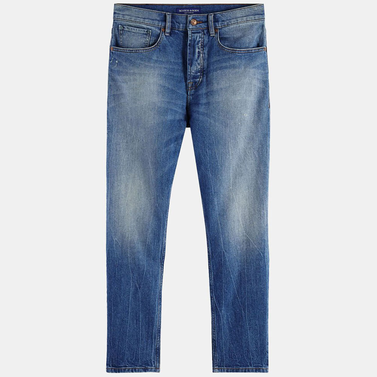 Scotch & Soda Jean Loose Dean Tapered bleu