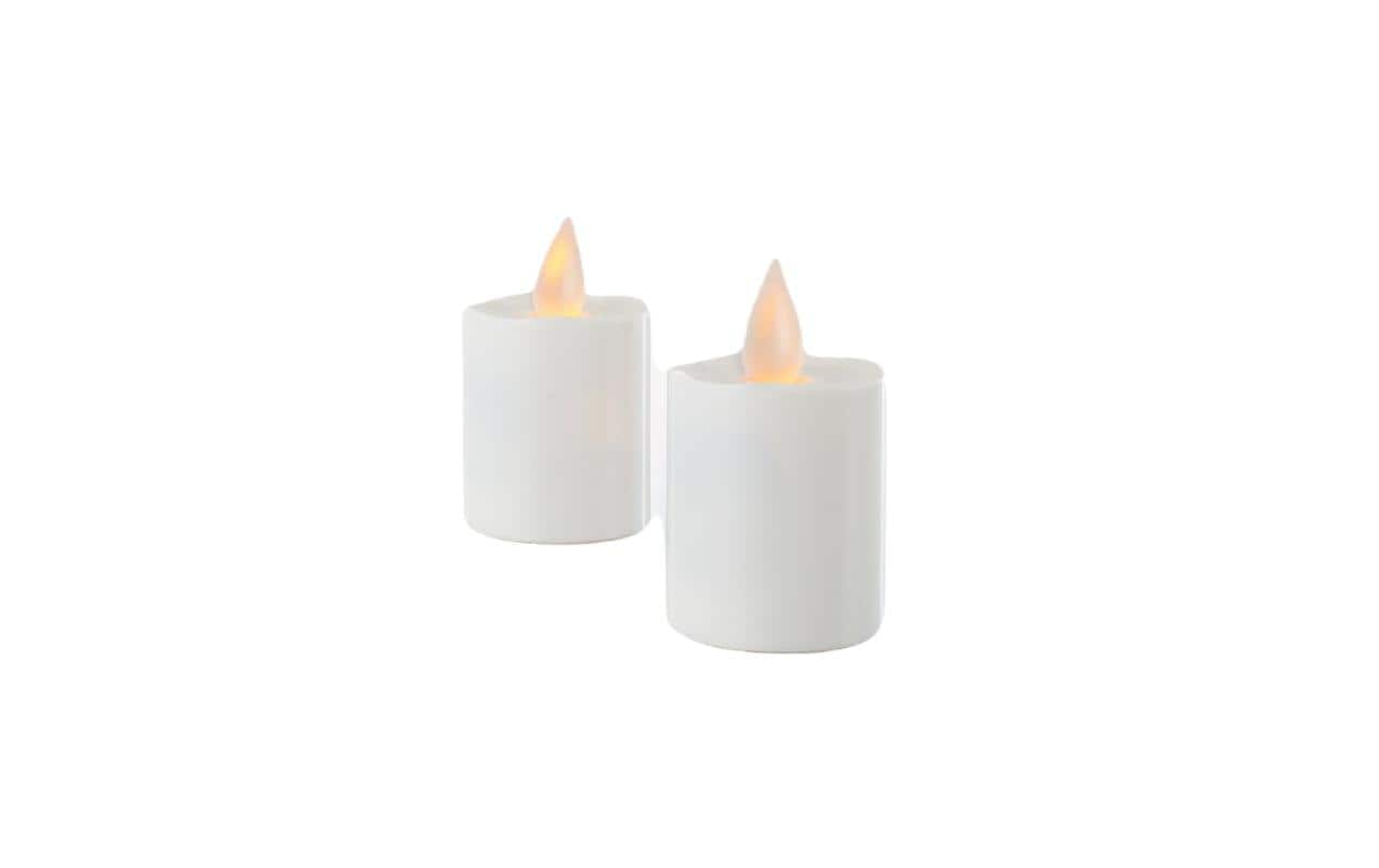 STT LED-Kerze »Set Magic Tea light 38 cm Warmweiss 2 Stück«