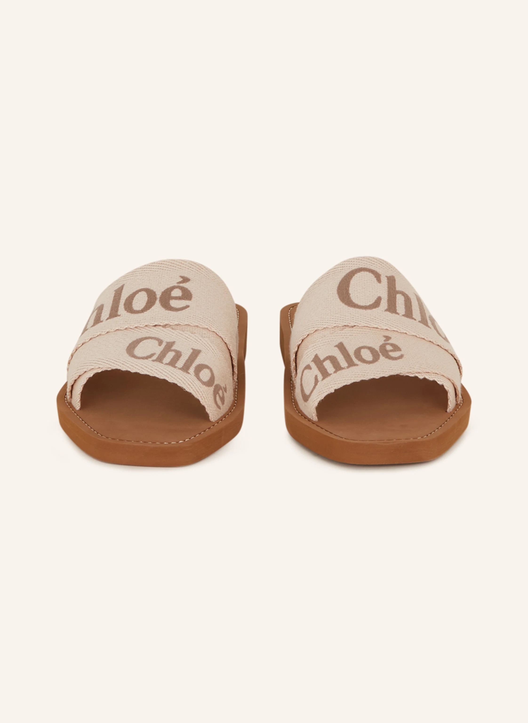 Chloé Pantoletten WOODY