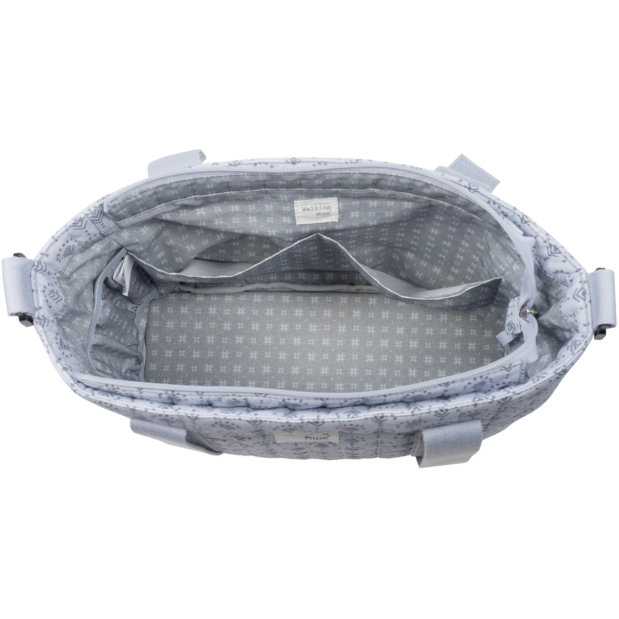 Walking Mum Crossbody Tasche Indian Ash grau