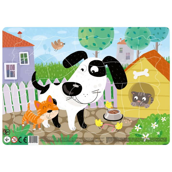 dodododo   Puzzle 21teilig Hund