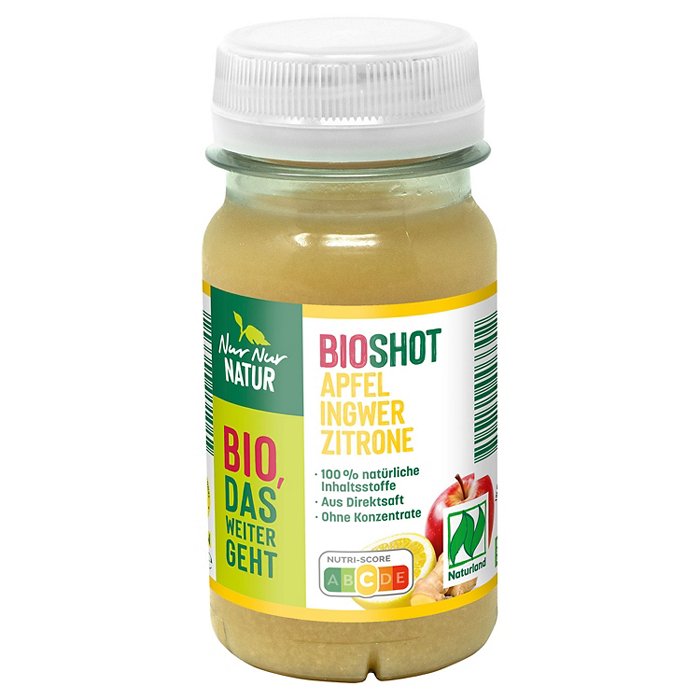 NUR NUR NATUR Bio-Shot 95 ml, Ingwer