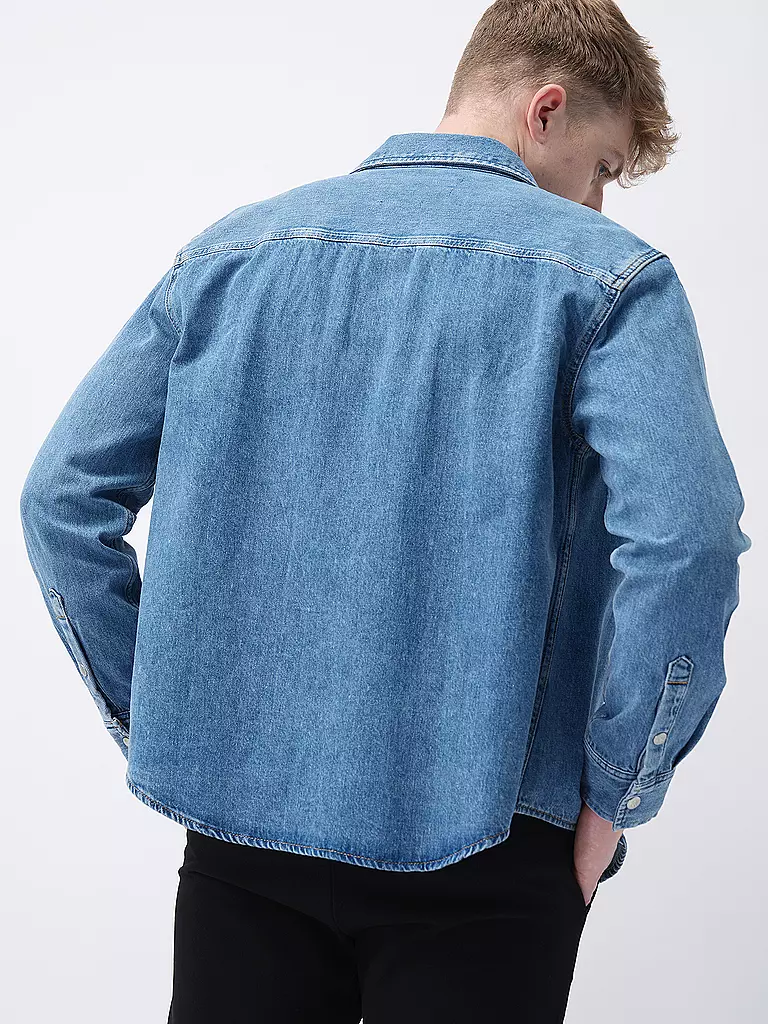 CALVIN KLEIN JEANS Jeanshemd  blau