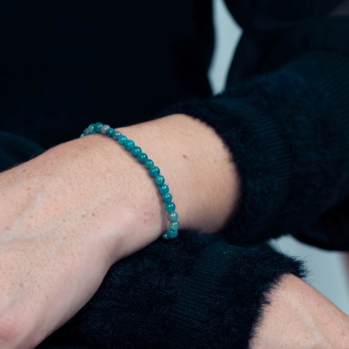 Bracelet Serena en pierres Apatite