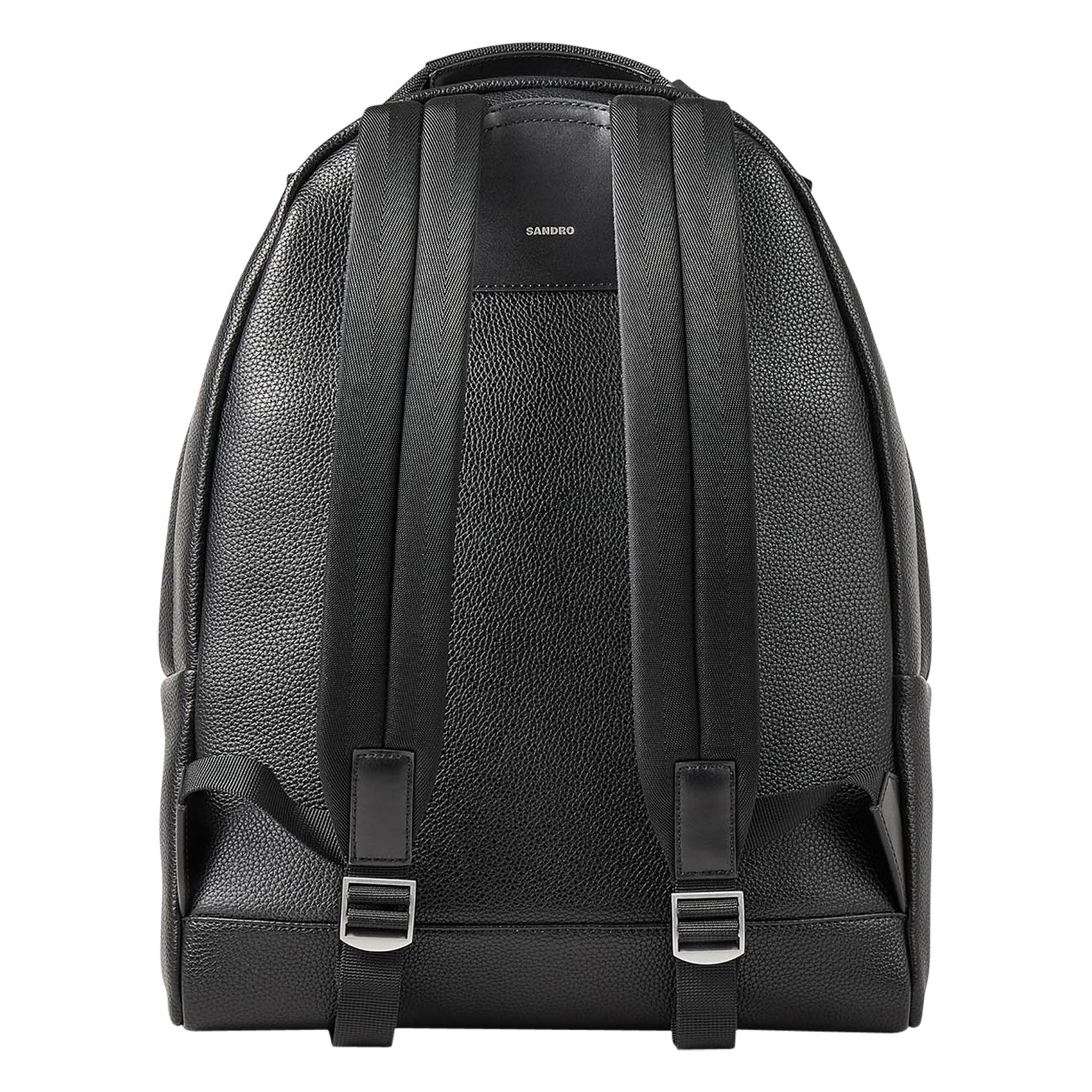 Sac à dos en toile enduite | Noir