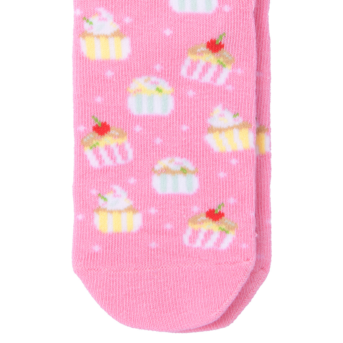 Topolino 1 Paar Mädchen Socken mit Cupcakes allover rosa