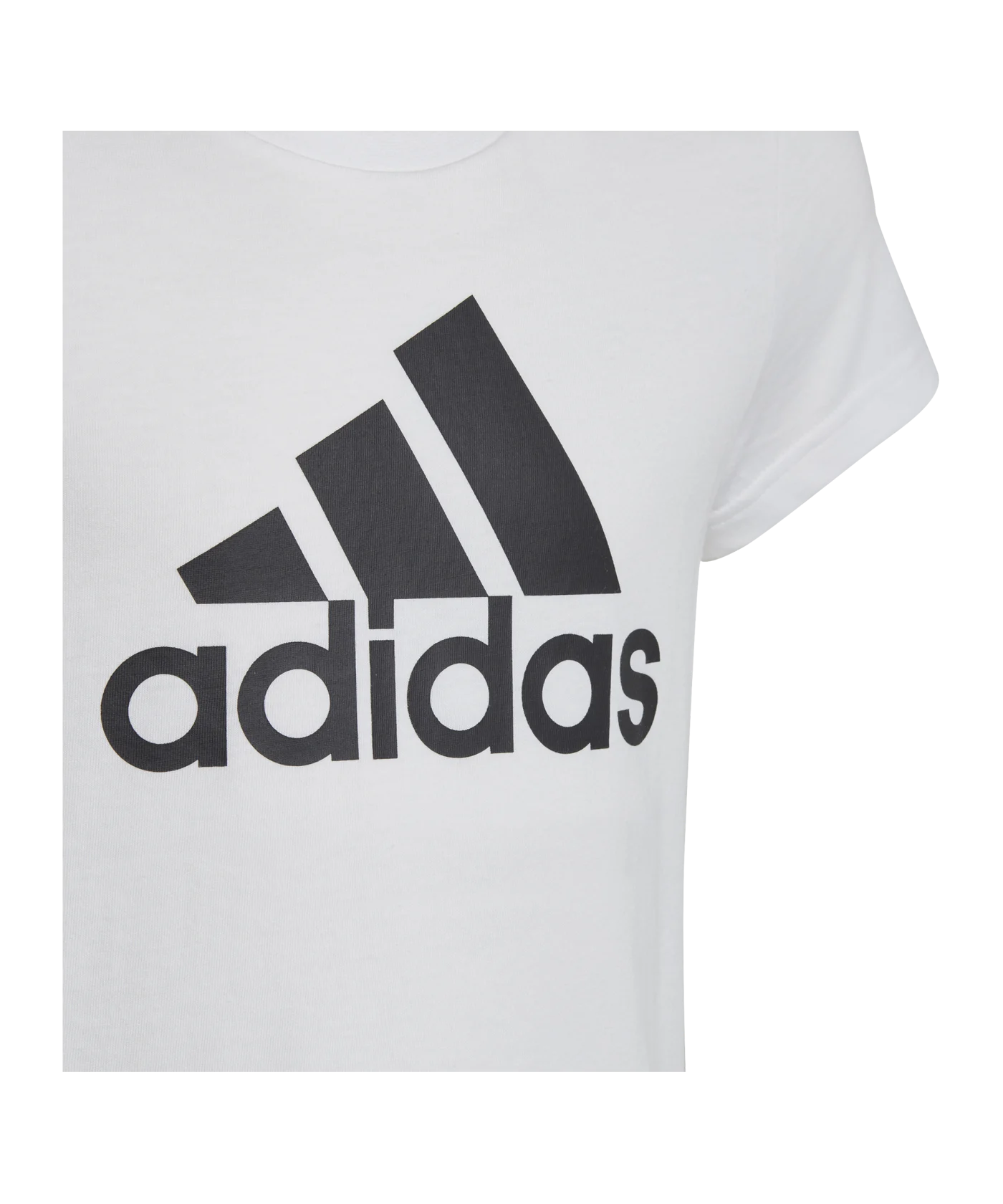 adidas Essentials Big Logo Cotton Tee White