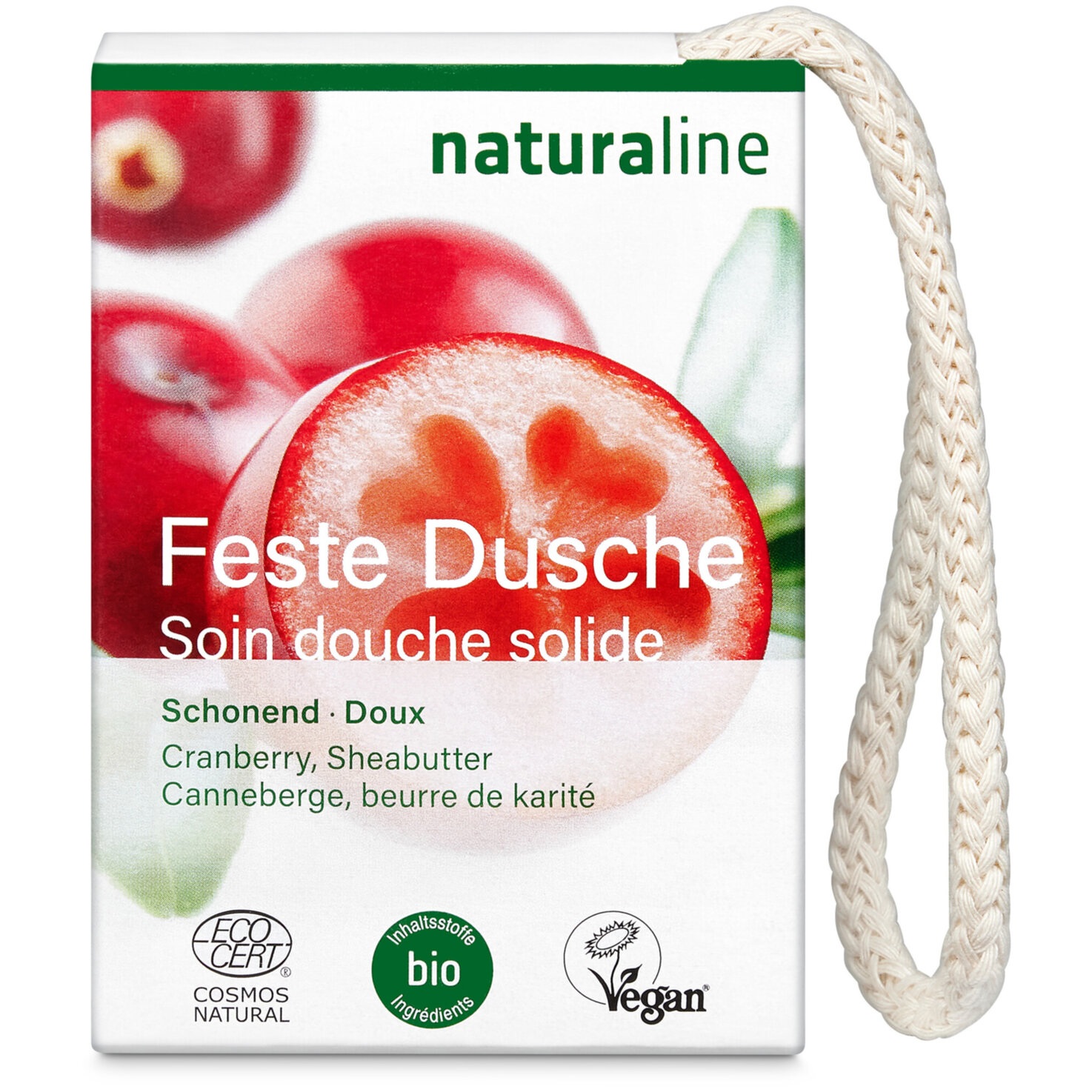 Naturaline feste Dusche Cranberry