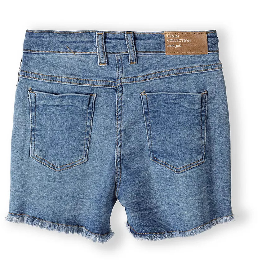 MINOTI Jeansshorts Denim-Blau