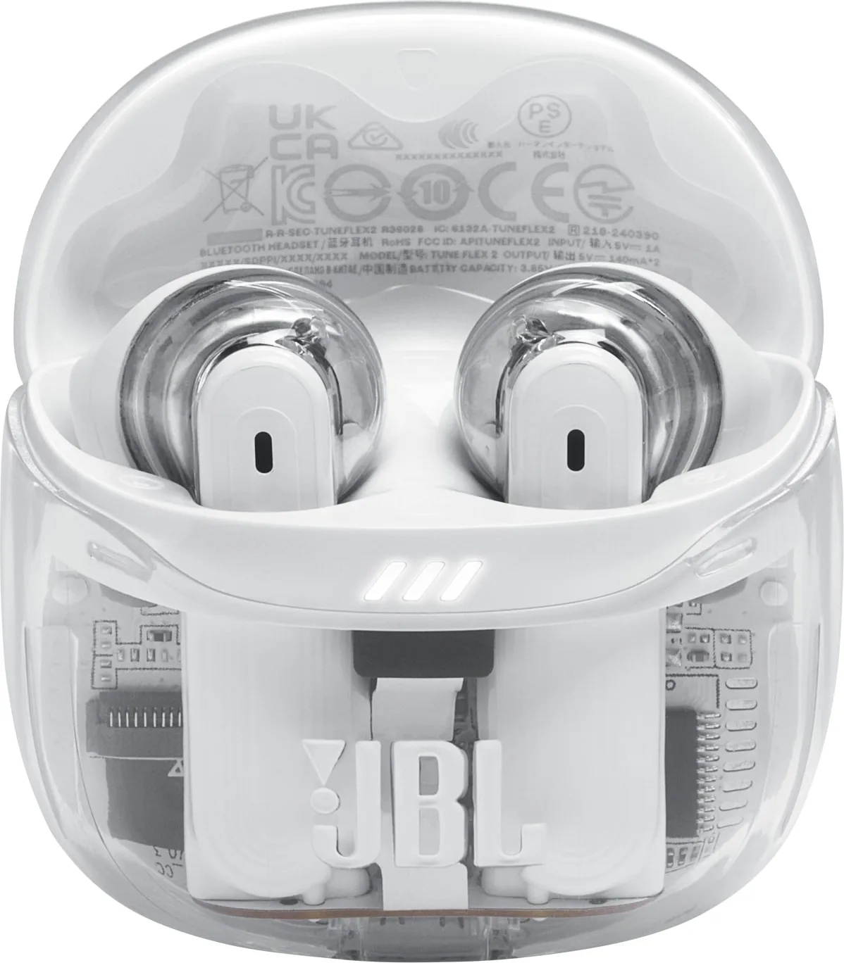 JBL Tune Flex 2 Blanc (Ghost Edition) Écouteurs True Wireless